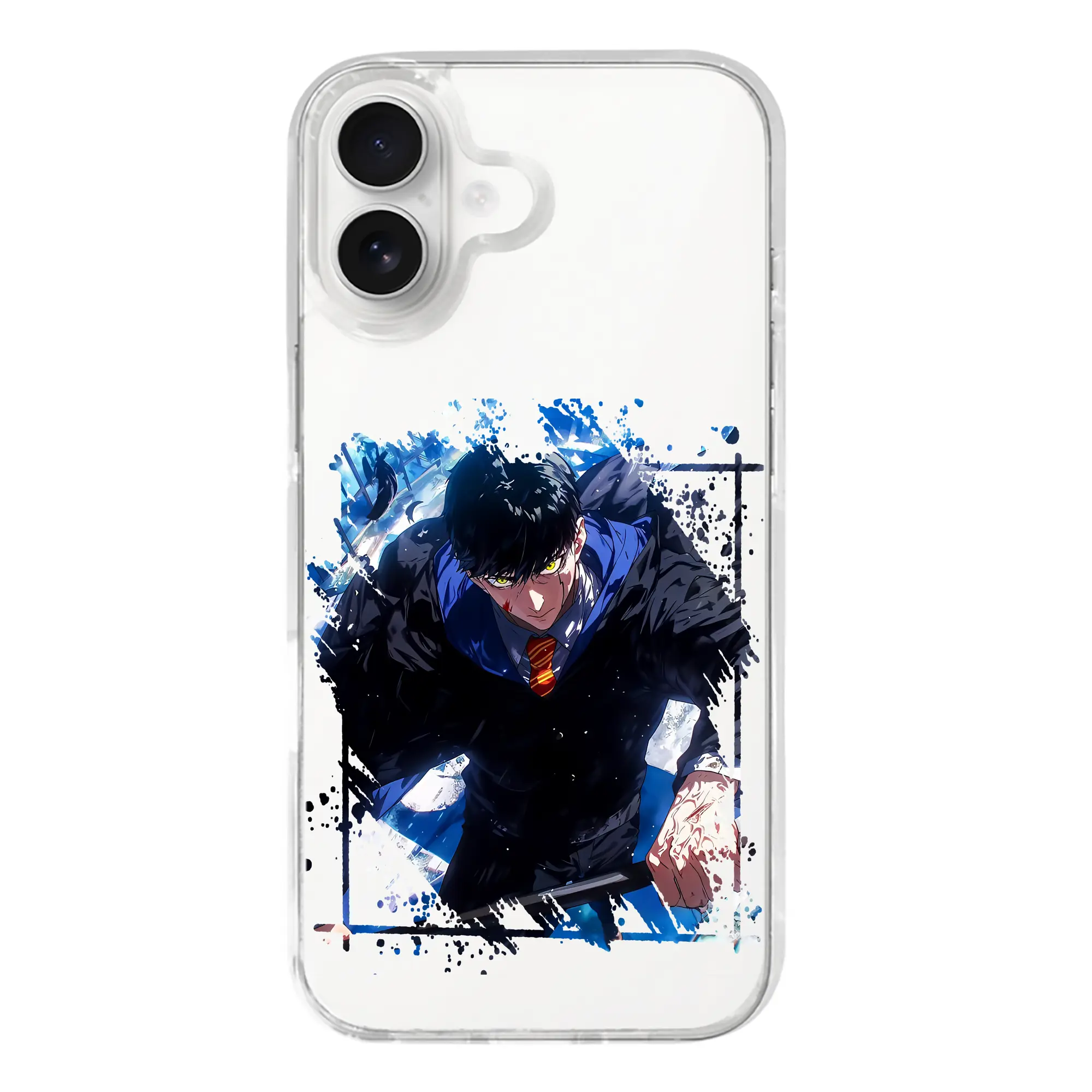 マッシュル グッズ,マッシュ・バーネデッド - iPhone 17シリーズ 透明スマホケース – 薄型・耐衝撃・精密フィット保護カバー